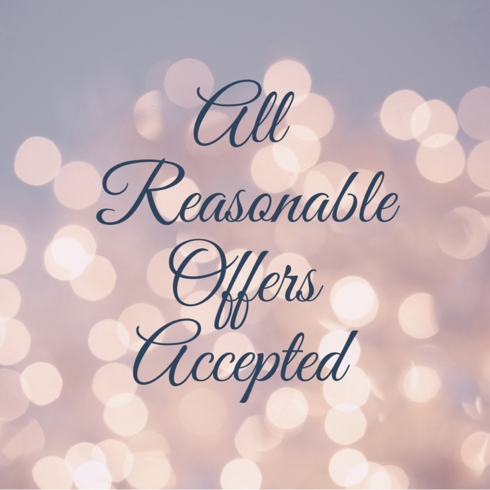 All Reasonable Offers Welcome 💌